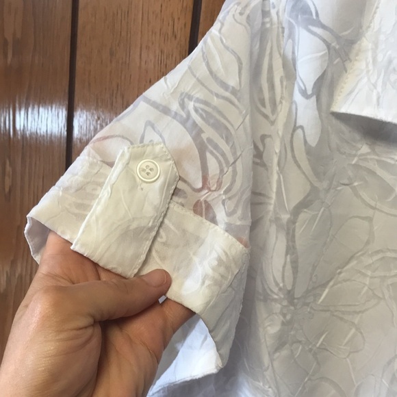 NOTATIONS floral blouse tank set - Picture 4 of 5